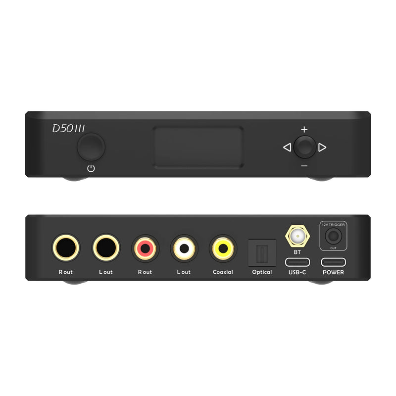 TOPPING D50III Desktop HiFi DAC Double ES9039Q2M PCM768 DSD512 With remote control