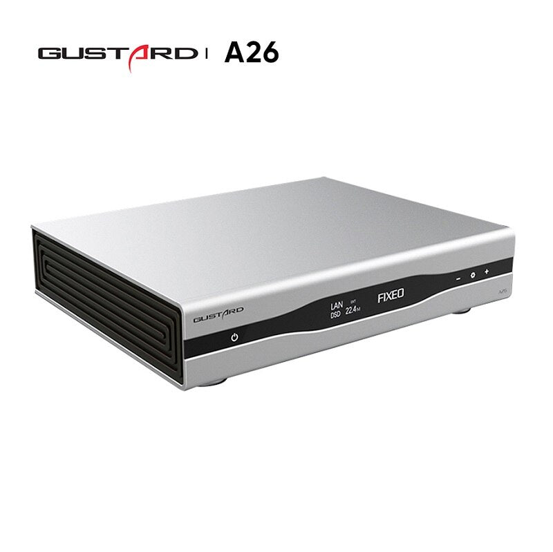 GUSTARD A26 DAC MQA Dual AK4499EX AK4191 With Streamer/Renderer XMOS DSD512 PCM768K MQA384K IIS Balanced Audio Decoder