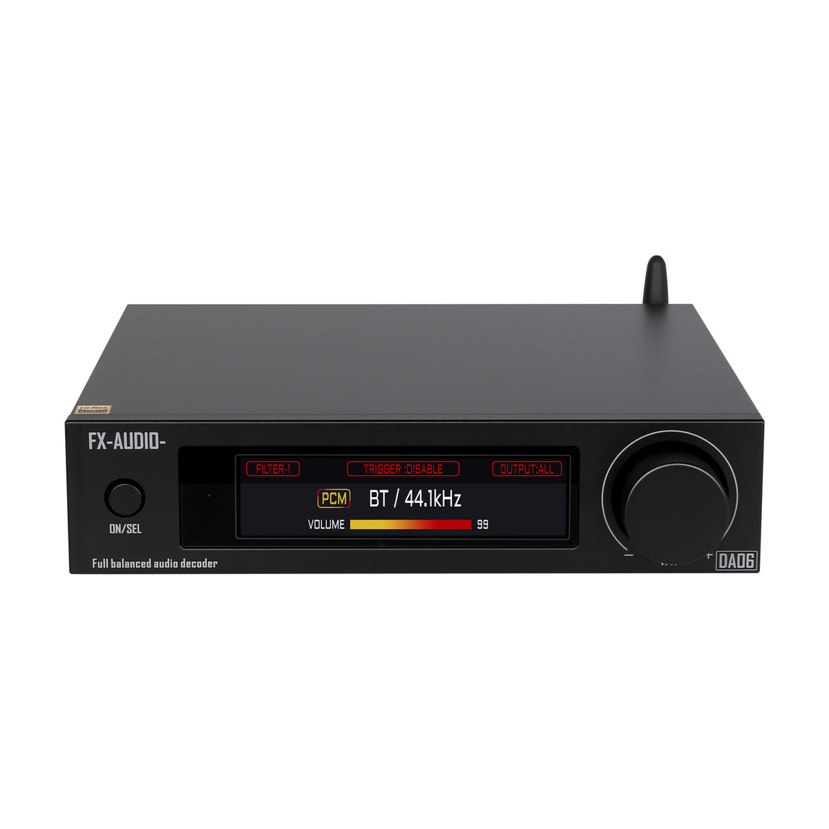 FX-AUDIO DA06 USB DAC Dual AKM4493SEQ Bluetooth QCC5125 HD Audio Decod