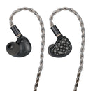 Kefine Arnar Hybrid Wired IEMs, 14.5mm Planar Magnetic & Knowles BA Drivers IEM Earphones, Hybrid in-Ear Monitors with 3 Tuning Nozzles, 3.5mm/4.4mm Interchangeable Plugs