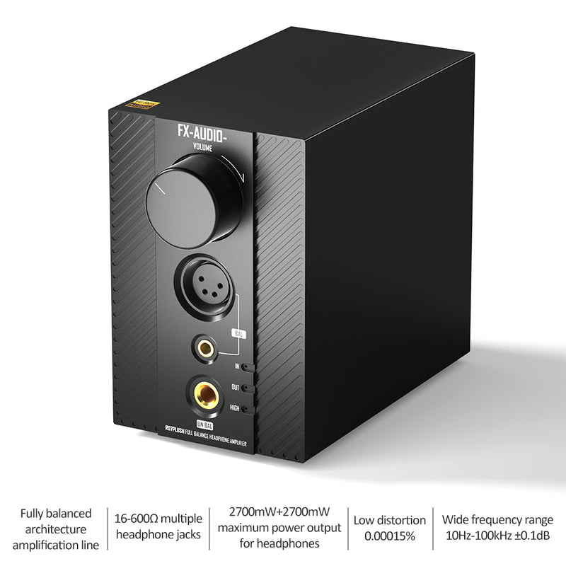 FX-AUDIO R07PLUS Desktop Balanced Headphone Amplifier