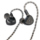 Kefine Arnar Hybrid Wired IEMs, 14.5mm Planar Magnetic & Knowles BA Drivers IEM Earphones, Hybrid in-Ear Monitors with 3 Tuning Nozzles, 3.5mm/4.4mm Interchangeable Plugs