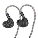 Kefine Arnar Hybrid Wired IEMs, 14.5mm Planar Magnetic & Knowles BA Drivers IEM Earphones, Hybrid in-Ear Monitors with 3 Tuning Nozzles, 3.5mm/4.4mm Interchangeable Plugs
