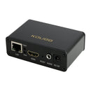 KGUSS h265 hdmi audio and video encoder hdmi to rtsp rtmp srt live streaming monitoring connection nvr recording--1