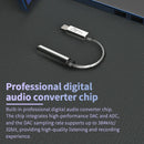 BGVP C01 Adapter HIFI Cable DAC Tunable App USB CB1200 Chip Headphone Amplifier HIFI Digital Converter Earphone Adapter