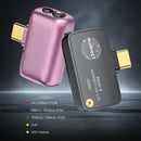 Audirect Atom 4 Portable Audio DAC/Amp ESS9281AC Pro Decoding chip Op-amp RT6863C*2 with 3.5mm 4.4mm Outputs Decoder Amplifier