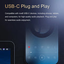 Audirect Atom 4 Portable Audio DAC/Amp ESS9281AC Pro Decoding chip Op-amp RT6863C*2 with 3.5mm 4.4mm Outputs Decoder Amplifier