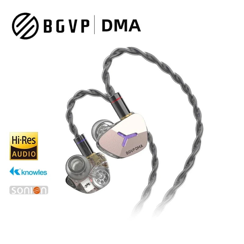 BGVP DMA 1DD+2BA +2BCD In-ear Headphone