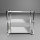 BOALECO FX2 desktop audio equipment rack HIFI headphone amplifier DAC rack Aluminum Alloy Triple Split Structure HIFI Racks