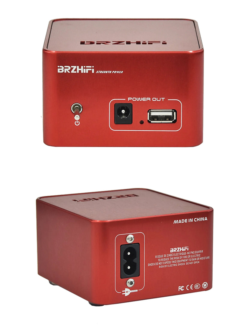 BRZHIFI Fever Grade DC5V1A Linear Power Supply Suitable for power amplifier DAC audio equipment