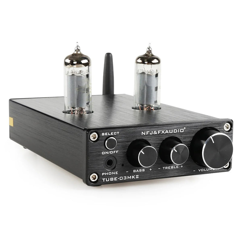 FX-AUDIO - TUBE-03MKII Bluetooth 5.0 Tube Front  HIFI Tube Headphone amplifier Preamplifier