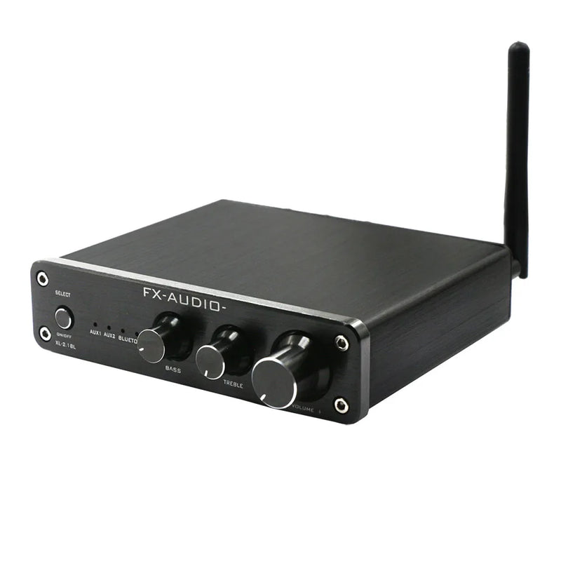 FX-AUDIO XL-2.1BL QCC3034 Bluetooth Digital Power amplifier APTX HD HIFI Audio 2.1 channel multimedia AMP TPA3116 50W*2+100W sub