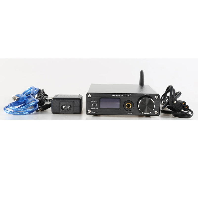 FX-Audio D01 USB DAC Headphones Amplifier Bluetooth 5.0 ES9038Q2M 32Bit 768kHz DSD512 XU208 Amplifier Line Out audio Decoder