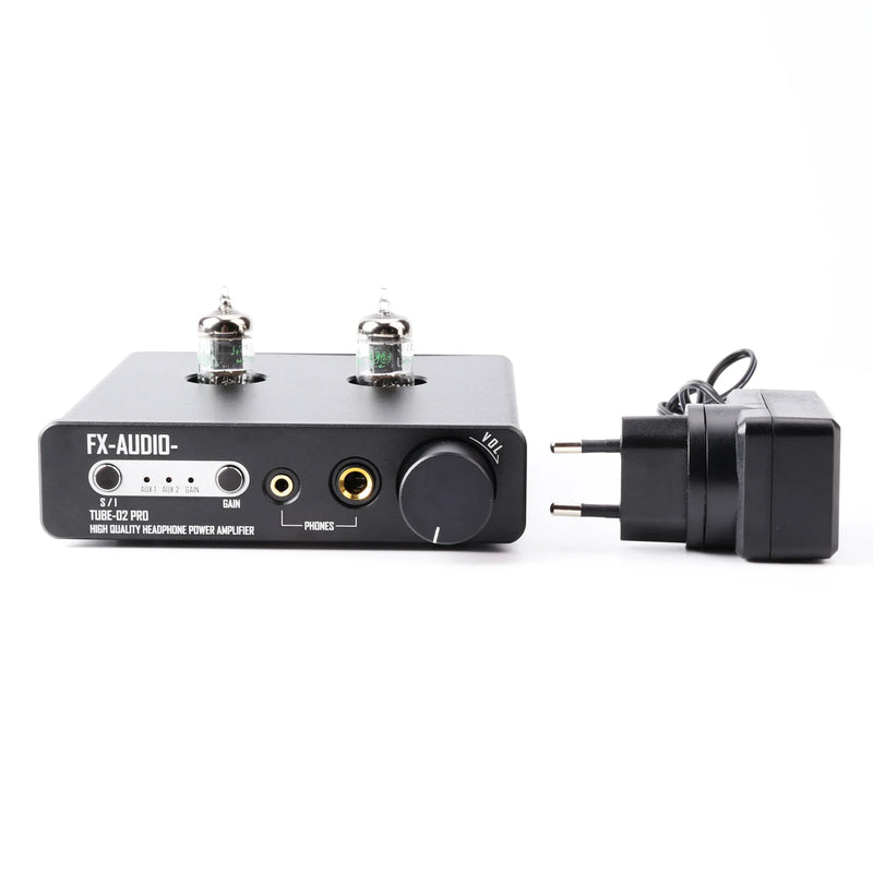 FX-AUDIO TUBE-02 PRO Tube Amplifier Double JAN5725W High Performance Tube Class A Headphone Amplifier AMP