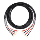 Hi-fi speaker cable Home theater amplifier speaker cable OFC speaker cable Y plug Banana plug Speaker cable A pair HIFI Speaker