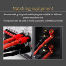 Hi-fi speaker cable Home theater amplifier speaker cable OFC speaker cable Y plug Banana plug Speaker cable A pair HIFI Speaker