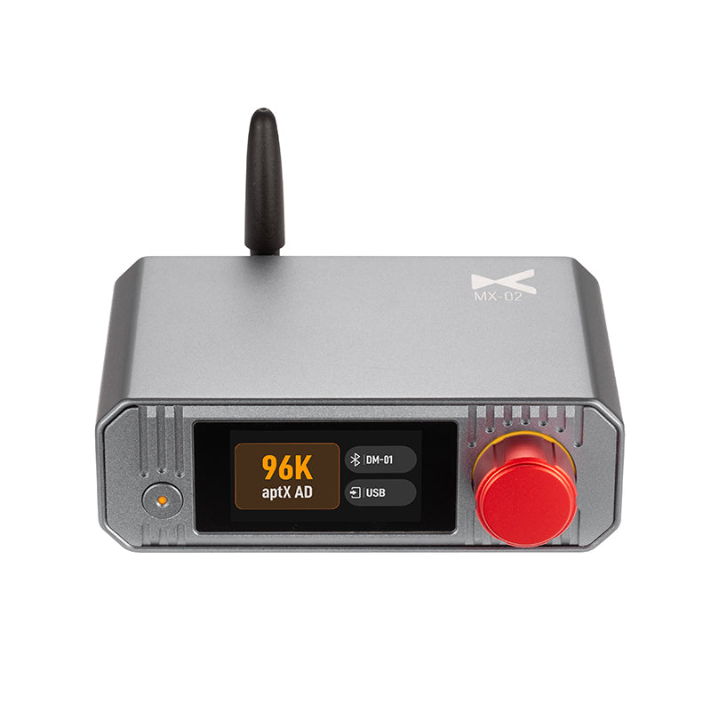 xDuoo MX-02 HD Bluetooth 5.4 Audio Transmitter - LE Audio, and aptX Lossless for Ultra-Low Latency, Bluetooth Dongle for PC/TV/CD Players/PS5, Wireless Lossless Transmitter for Speakers/Headphones