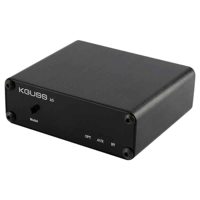 KGUSS K5 Bluetooth Audio receiver Bluetooth AUX Fiber input digital transfer simulator