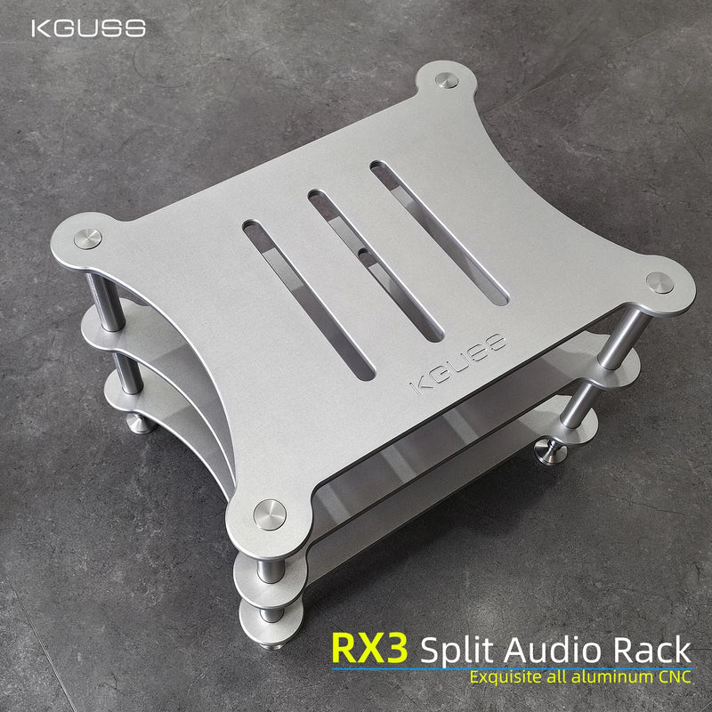 KGUSS RX3 All aluminum audio rack