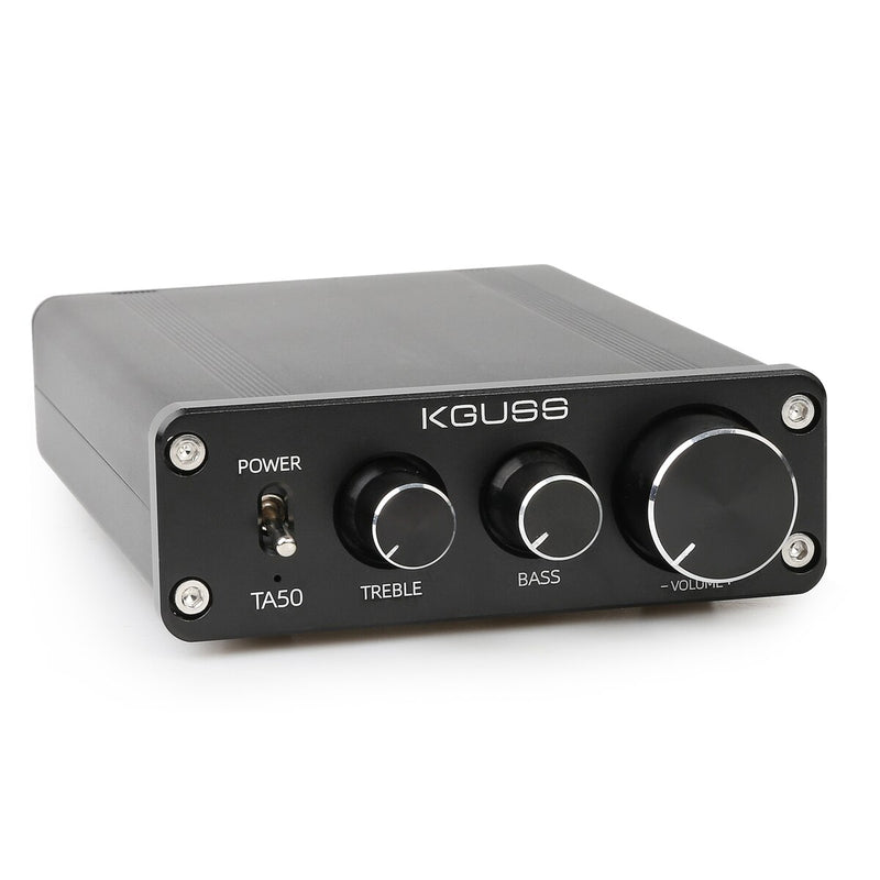 KGUSS TA50 TDA7492 Power Amplifier 50Wx2 Class D Stereo 2.0 Digital Audio Amp HiFi Sound Amplifiers Home Speaker Amplificador