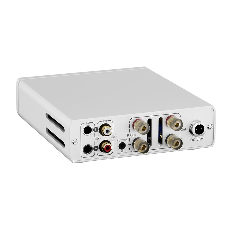 TOPPING Mini300 Compact Stereo Power Amplifier, Fully Balanced Class-D Design, 140W×2 @4Ω, Ultra-Low Distortion <0.0004% THD+N, 124dB SNR/DNR, Trig Auto Power Sync, Aluminum Chassis
