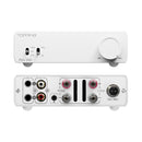 TOPPING Mini300 Compact Stereo Power Amplifier, Fully Balanced Class-D Design, 140W×2 @4Ω, Ultra-Low Distortion <0.0004% THD+N, 124dB SNR/DNR, Trig Auto Power Sync, Aluminum Chassis