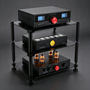 BOALECO FX2 desktop audio equipment rack HIFI headphone amplifier DAC rack Aluminum Alloy Triple Split Structure HIFI Racks