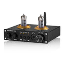 PJ.MIAOLAI A9 6K4 Vacuum Bile Tube Preamplifier NE5532 OP AMP AUX Bluetooth 5.0 USB RCA HIFI stereo Mini headphone Preamp