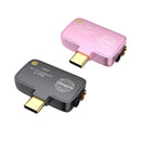 Audirect Atom 4 Portable Audio DAC/Amp ESS9281AC Pro Decoding chip Op-amp RT6863C*2 with 3.5mm 4.4mm Outputs Decoder Amplifier