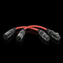 Boaleco XC1 XLR Audio Cable High Purity OFC copper core with multilayer Shielding Noise-free 2XLR Male Cable for Microphone DAC