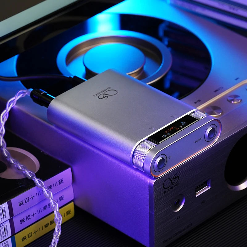 SHANLING H2 CS43198 Portable DAC/AMP with Built-in Music Player 3.5mm&4.4mm Headphone Outputs Decoder Headphone Amplifier