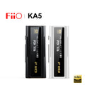 FiiO JadeAudio KA5 USB DAC Headphone Amplifier dual CS43198 chip 3.5/4.4mm Audio Cable PCM 768khz DSD256 for Android IOS WIN10