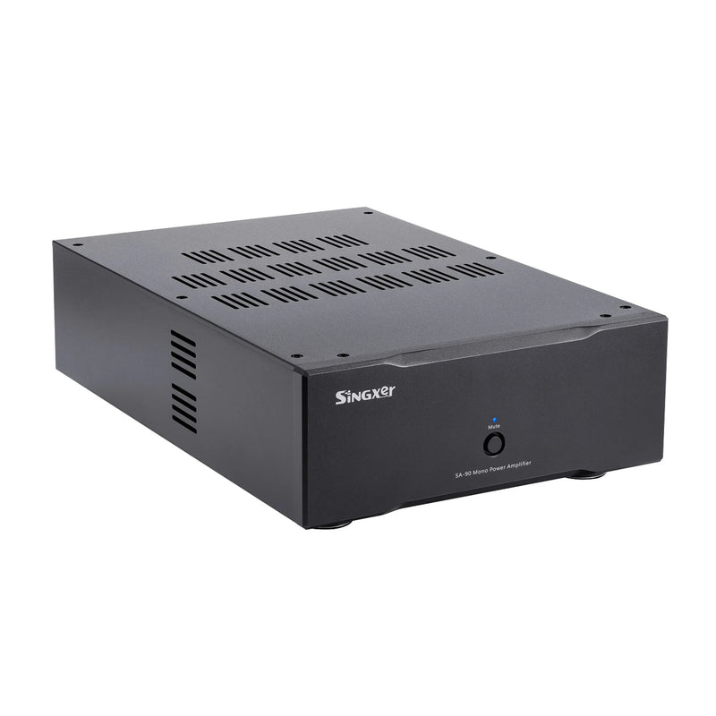 Singxer SA-90 HiFi Class AB Ultra-low Distortion Mono Power Amplifier 200W High Power Audio Amplifier 90W/8ohm, 180 W/4ohm