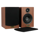 BOALECO T4 4 inch 4 ohm 80W 2.0 Stereo Passive Speaker HiFi Loudspeakers Bookshelf Home Speakers For Amplifier Audio