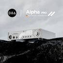 D&A Alpha PRO HI-RES DAC & Headphone AMP MQA LDAC ES9039MSPRO Pure Preamplifier Function XU-316 DSD512 PCM 768kHz/32bit
