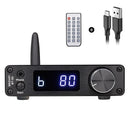 BT30 QCC5125 Bluetooth 5.1 Audio Receiver HIFIF LDAC ES9038Q2M DAC Decoder Headphone Amplifier