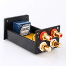 HIFI HC8 Pass-Through Active Volume Controller RCA Inputs RCA Outputs can be used for Rear Stage or Active Speakers Japan ALPS