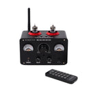 PJ. MIAOLAI SA-90 NE5532 Bluetooth Amplifier GE5654 Tube Power Amplifier 80W×2 USB RCA HiFi Headset Amplifier With Dual VU Meter
