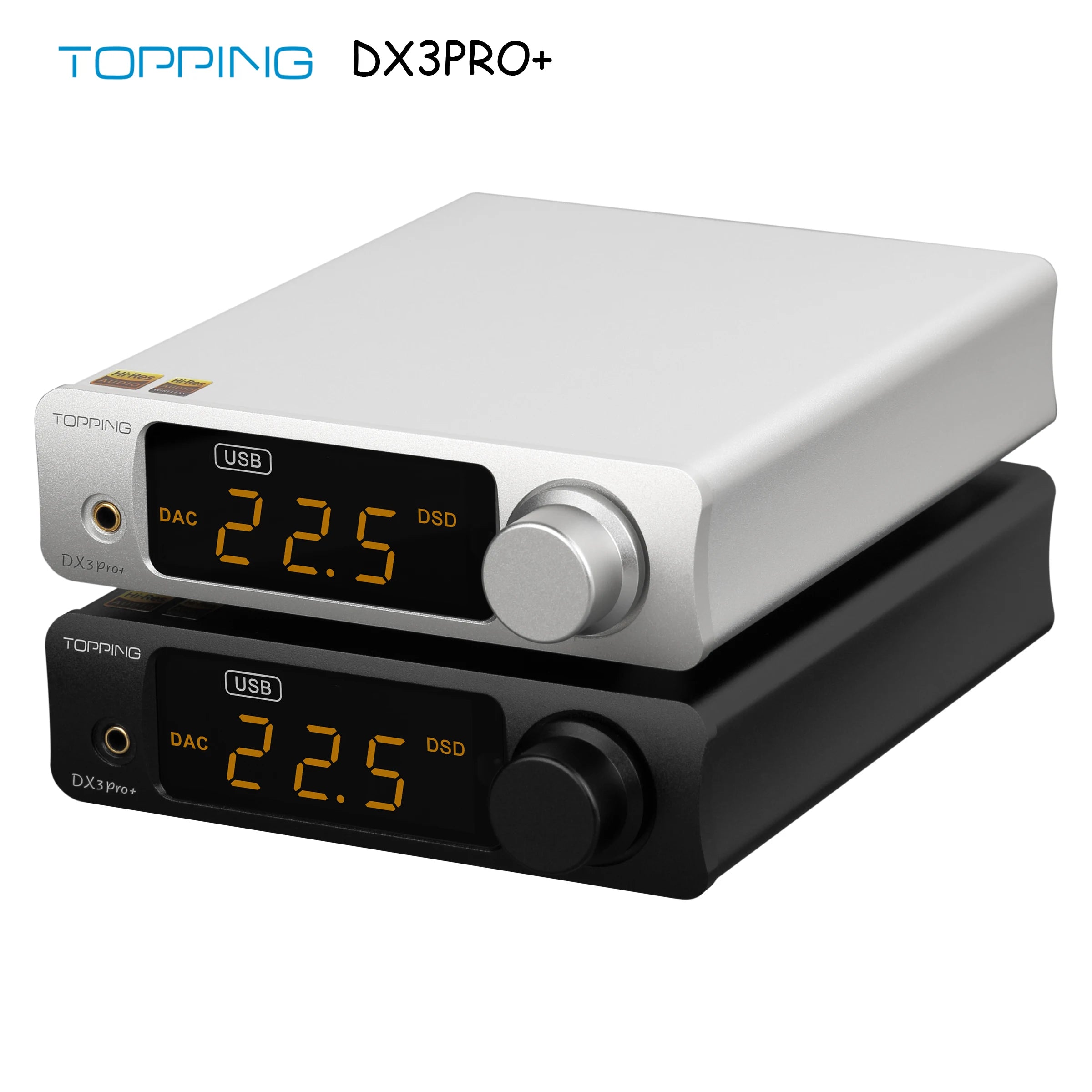 TOPPING DX3PRO+ USB DAC QCC5125 Bluetooth 5.0 CSS ES9038Q2M TOPPING DX3PRO+ USB DAC QCC5125 Bluetooth 5.0 CSS ES9038Q2M