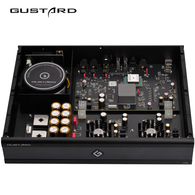 GUSTARD U26 USB Digital interface DSD2048 PCM1.536MHz Full lisolation Technology lsolates PC noise USB Audio