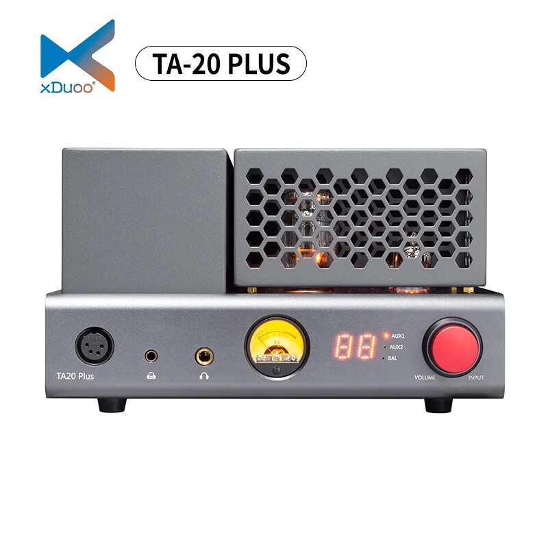 XDUOO TA20 Plus Balanced Tube Headphone Amplifier Class A Amp Balanced In/Out Output Power up to 2000mW
