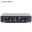Gustard DAC-R26II Streamer R2R DAC | DSD2048 PCM1536kHz with IIS | USB, Opt, Coax, I2S, AES, LAN Input | Fully Balanced Digital-Analog Converter | Home Audio Network Streaming Decoder Preamp