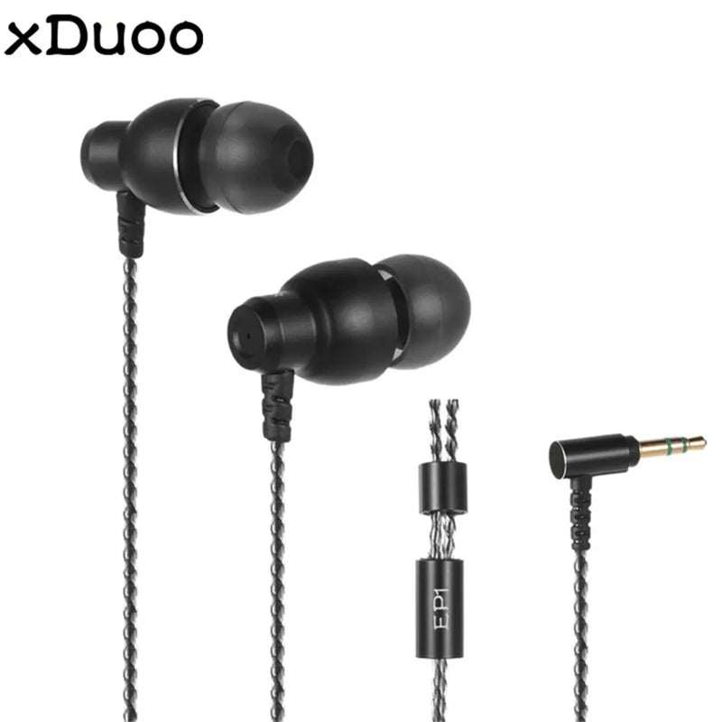 xDuoo EP-1 In Ear 3.5mm Earphone Stereo Dynamic Headset 1.2 meters hifi