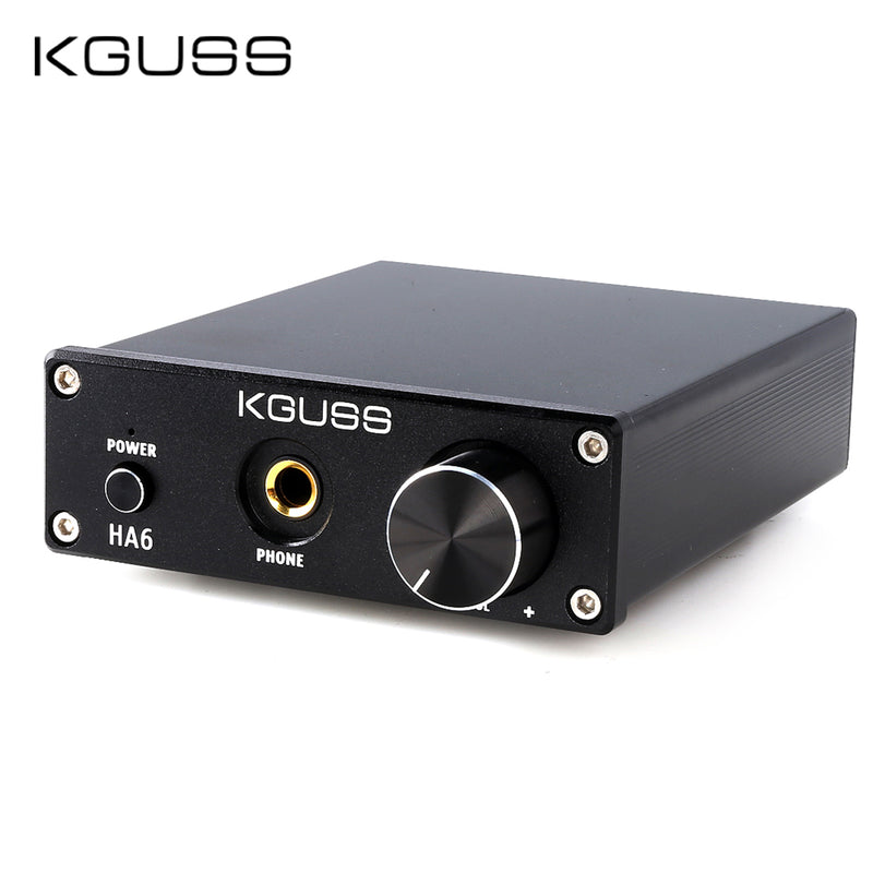 KGUSS HA6 TPA3116D2 Power Audio Amplifier Headphone Output AMP 50W*2 Amplificador Classe D