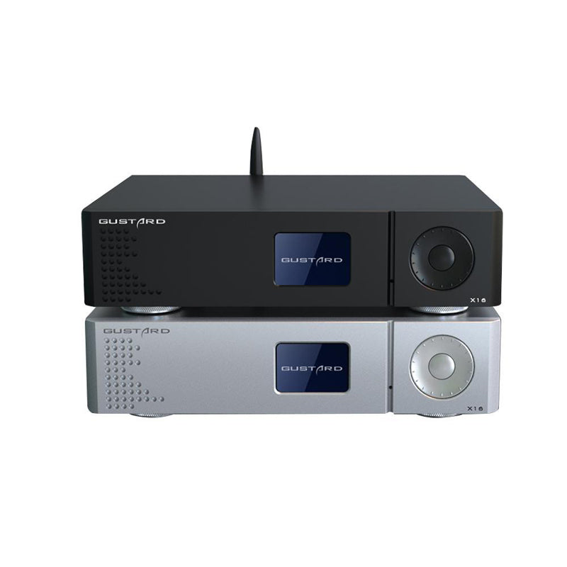 GUSTARD DAC-X16 MQA Decoder Bluetooth5.0 Dual ES9068AS Native Balanced DAC X16 Full Decoding DSD512 XU216 USB IIS X16