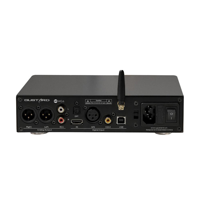 GUSTARD DAC-X16 MQA Decoder Bluetooth5.0 Dual ES9068AS Native Balanced DAC X16 Full Decoding DSD512 XU216 USB IIS X16