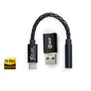 BGVP T01s Dac Decoding Audio HiFi Earphone Amplifier USB TypeC to 2.5/3.5/4.4mm Jack Adapter 32bit Digital Decoder AUX Converter