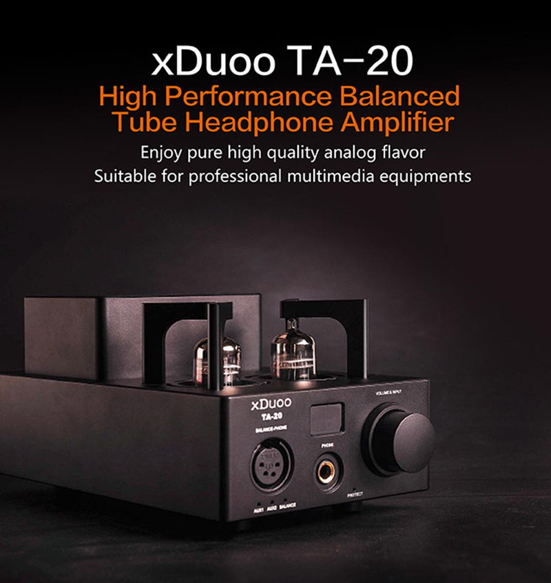 XDUOO TA-20 High Performance Balanced Tube Headphone Amplifier Power Amplifier