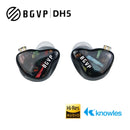 BGVP DH5 BA+DD Hybrid Drive In-Ear Headphone Earplugs Monitor Sport HIFI Music Earphone Earbuds Detachable Cable 0.78MM