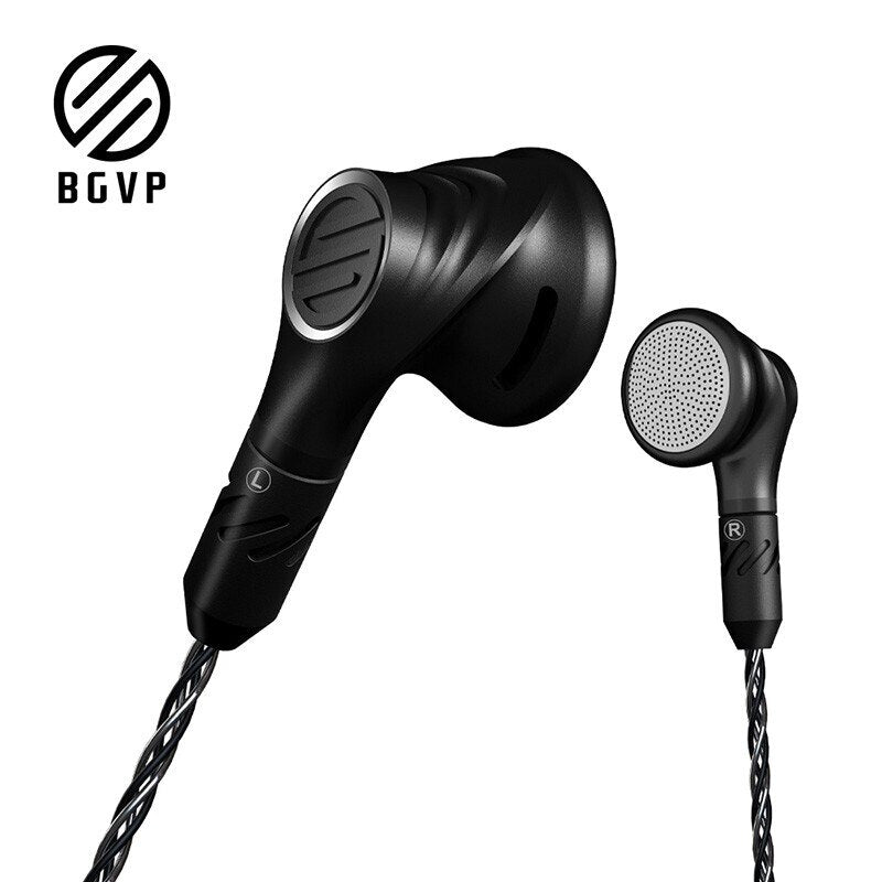 BGVP DX5 Dynamic Earphone Metal Stereo Earbuds with MMCX Headset High Quality HiFi Headphone